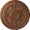Ekena Millwork Tellson Ceiling Medallion (Fits Canopies up to 6 3/4"), 30 5/8"OD x 2 1/2"P, Polished Copper CM30TEPOS - alternate 1